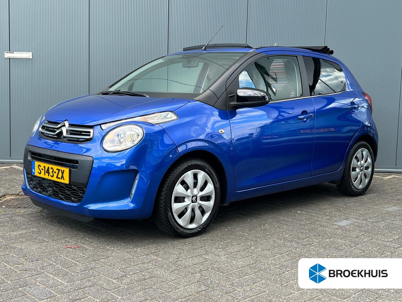 Citroën C1 - 1.0 VTi 72pk Airscape Feel TOP Vouwdak | Airco | Boordcomputer | Parkeersensoren achter | - AutoWereld.nl