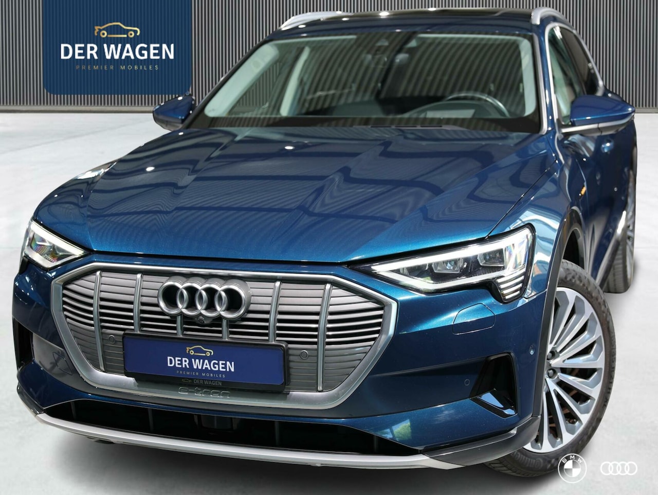 Audi e-tron - 55 quattro / PANODAK / B&O AUDIO / MASSAGEST. / HEADUP / AMBIENTE / 21" - AutoWereld.nl