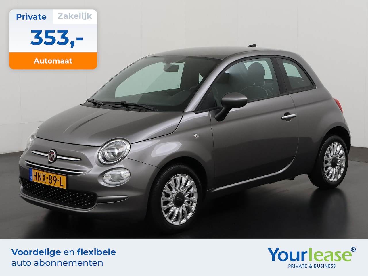 Fiat 500 - 1.2 Lounge Automaat | All-in 353,- Private Lease | Zondag Open! - AutoWereld.nl