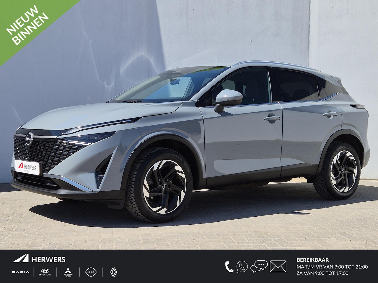 Nissan Qashqai - 1.3 MHEV Xtronic N-Connecta Automaat / Cold Pack / Trekgewicht 1800 kg / Nieuw model / Fac - AutoWereld.nl