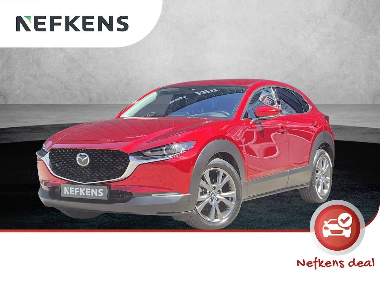 Mazda CX-30 - 180pk e-SkyActiv-X M Hybrid Luxury | 1ste eigenaar | BOSE | LEER | Keyless | Camera | Stoe - AutoWereld.nl