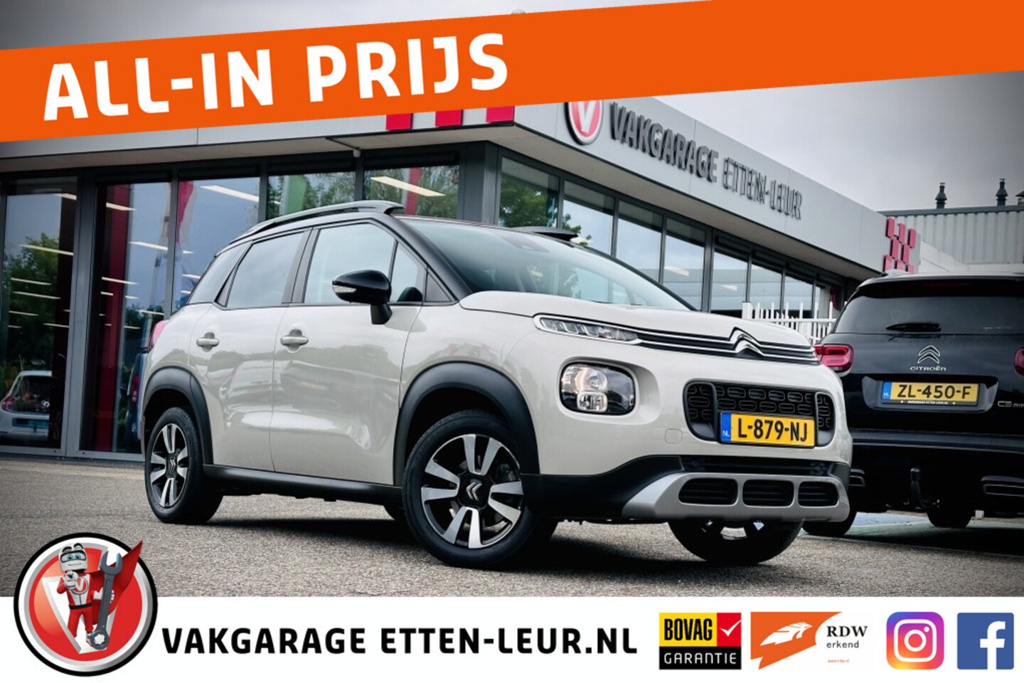 Citroën C3 Aircross - 1.2 PT S&S Shine / TREKHAAK / CAMERA - AutoWereld.nl