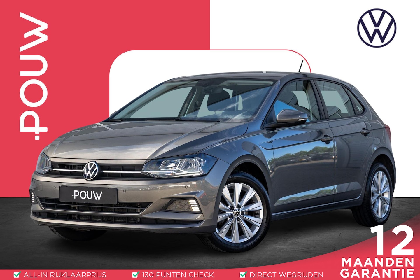 Volkswagen Polo - 1.0 TSI 95pk Comfortline | Navigatie | Parkeersensoren | Stoelverwarming - AutoWereld.nl