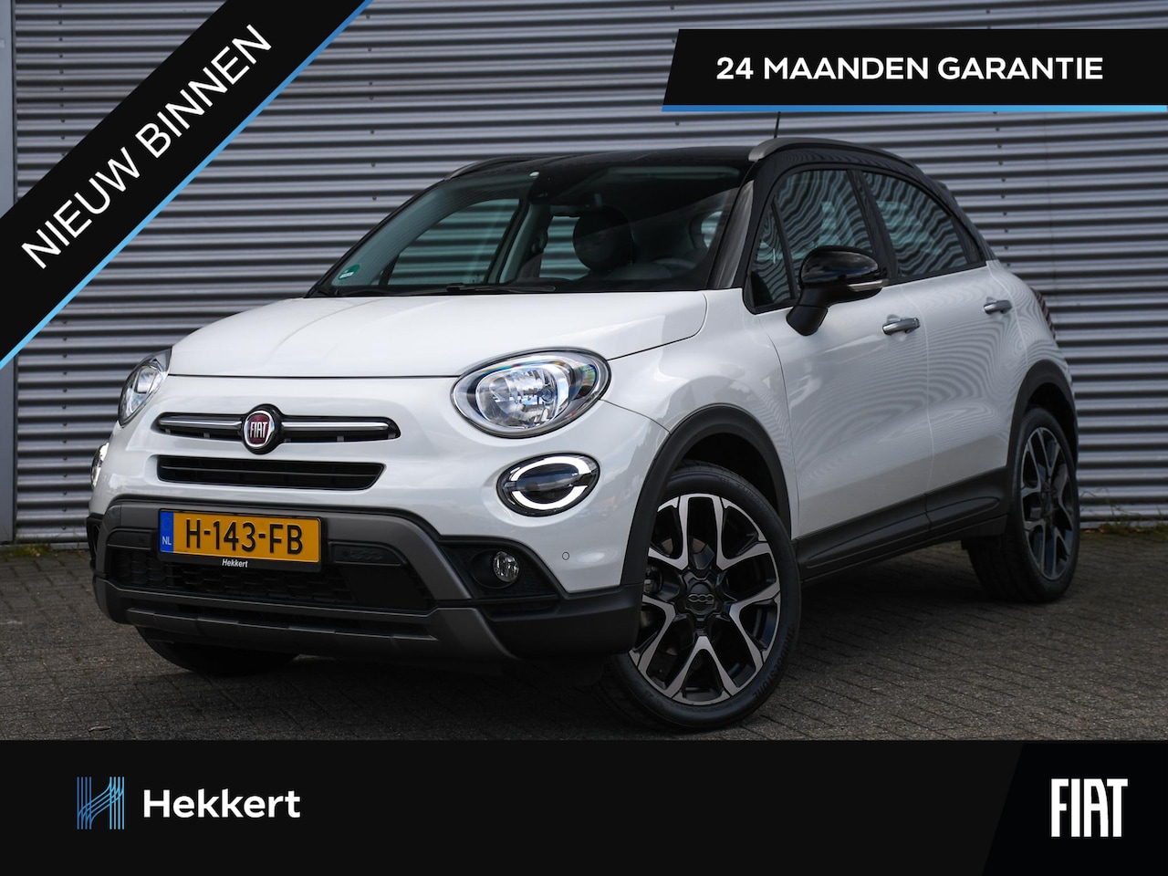 Fiat 500 X Cross - Cross 1.3 GSE 150pk Automaat ADAPT. CRUISE | DODE HOEK | 19''LM | NAVI | PDC + CAM. | TREK - AutoWereld.nl