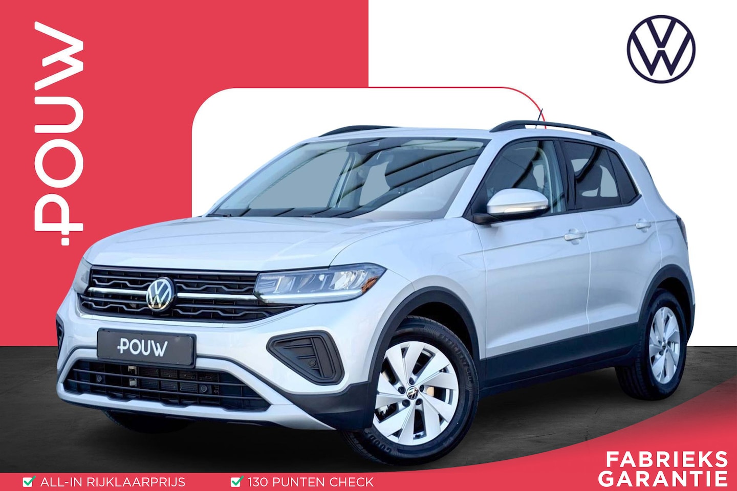 Volkswagen T-Cross - 1.0 TSI 95pk Life Edition | App Connect Navigatie | PDC Voor & Achter | Nieuw Model - AutoWereld.nl