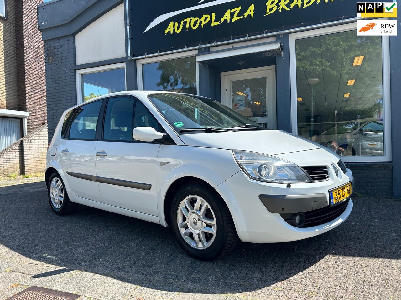 Renault Scénic - 2.0-16V Tech Line/ PANO/ CLIMA/ NAVI/ CRUISE/ LEER/ TREKHAAK/ PDC/ XENON - AutoWereld.nl