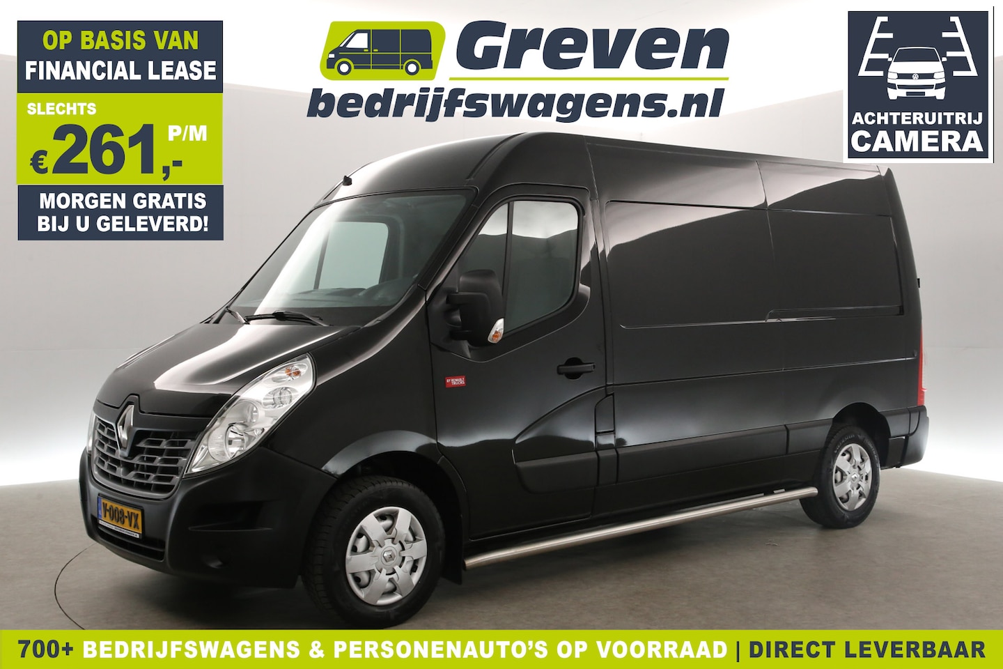 Renault Master - T35 2.3 dCi L2H2 Airco Camera Cruise Navigatie Trekhaak PDC 3 Persoons Elektrpakket - AutoWereld.nl