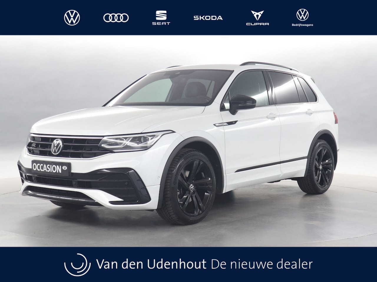 Volkswagen Tiguan - 1.5 TSI 150pk R-Line Business+ Black Style DSG / IQ LED Koplampen / Stoel+Stuurverwarming - AutoWereld.nl