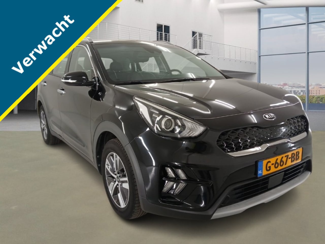 Kia Niro - VERWACHT! 1.6 GDi HYBRID DYNAMICLINE + CRUISE/CAMERA/ECC/APPLE CARP/LMV/LE - AutoWereld.nl