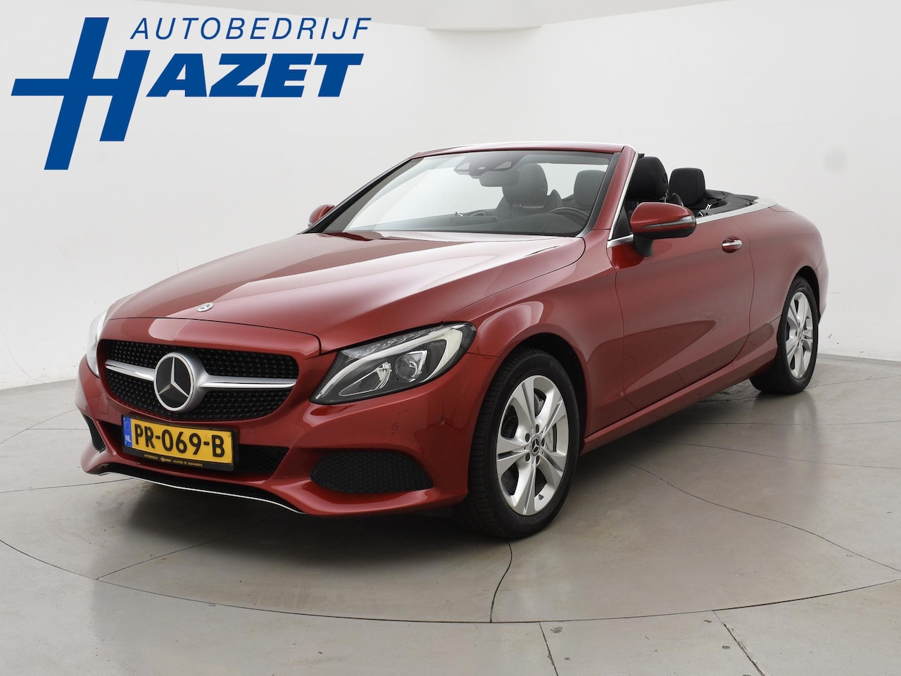 Mercedes-Benz C-klasse Cabrio - 400 V6 335 PK 4MATIC + NEKVERWARMING | STOELVENTILATIE | LUCHTVERING | LEDER - AutoWereld.nl