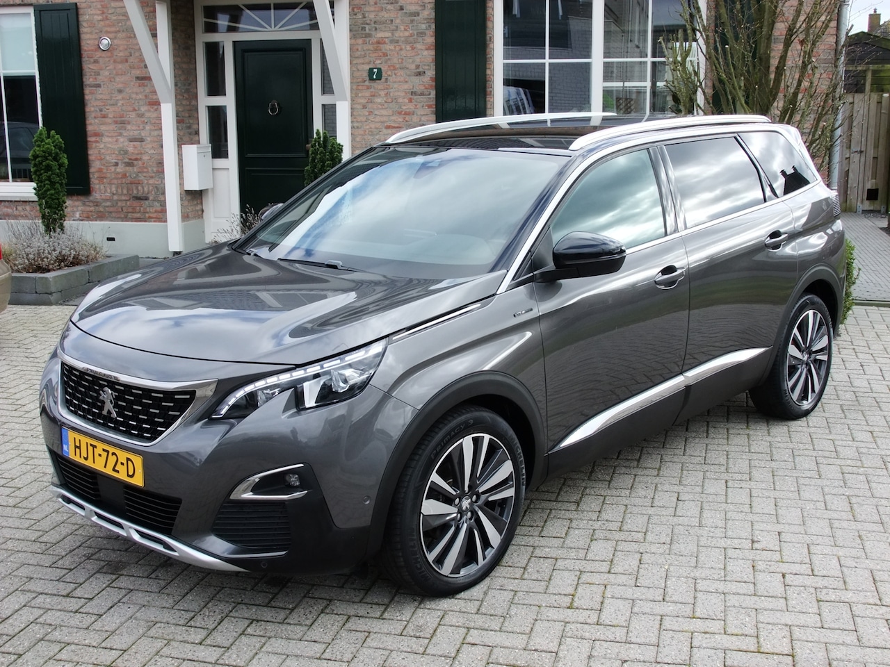 Peugeot 5008 - 1.2 PureTech GT-Line 1.2 PureTech GT-Line , Camera 360 , Led verlichting , Navi , Pdc V+A ,Carplay enz. 7 perso - AutoWereld.nl