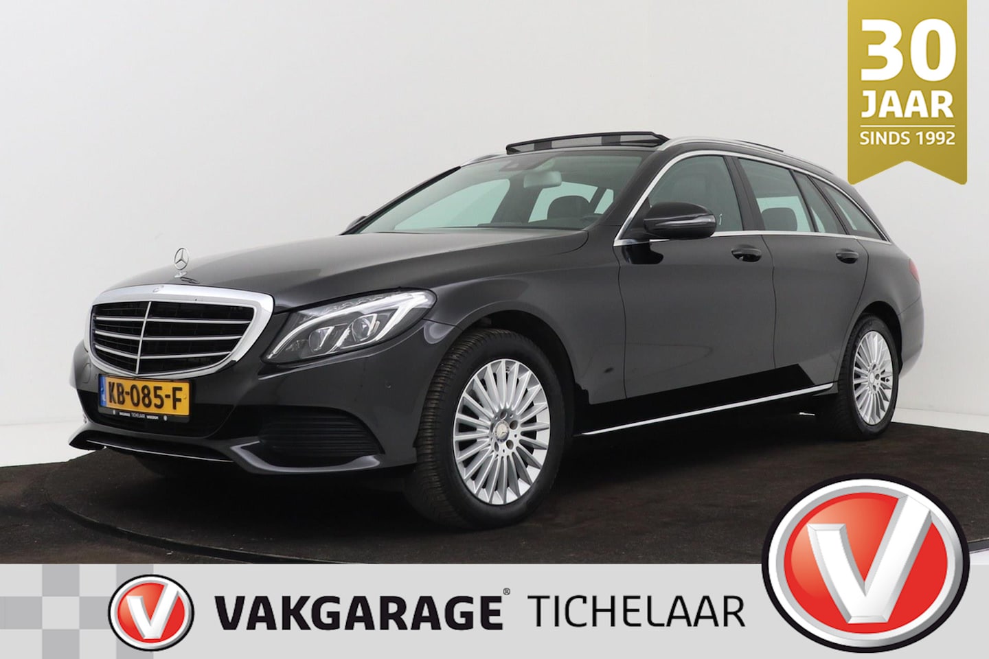 Mercedes-Benz C-klasse Estate - 180 | Uitklap Trekhaak | Panoramadak | Sportstoelen | Navigatie | Stoelverwarming | - AutoWereld.nl
