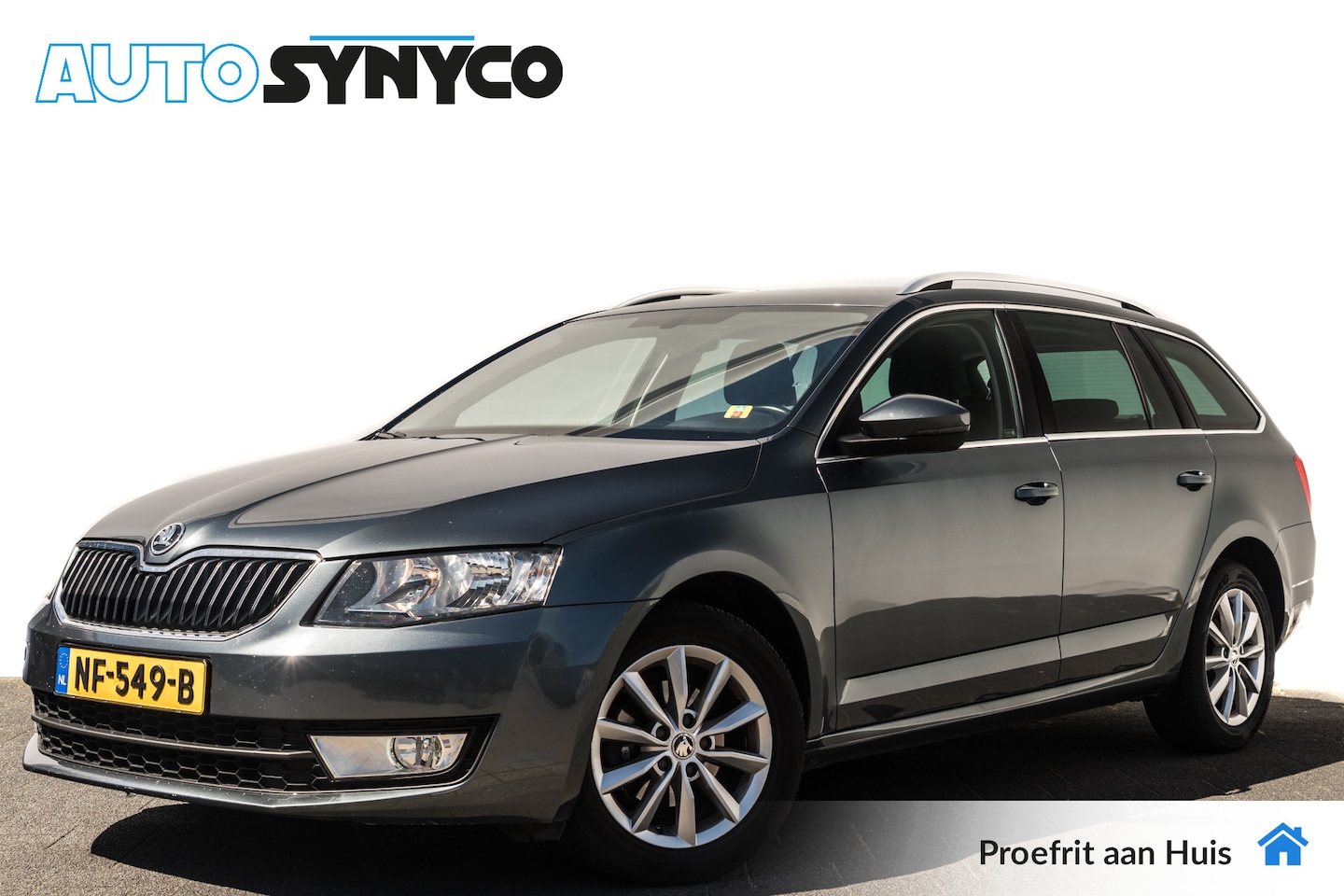 Skoda Octavia Combi - 1.6 TDi Automaat Greentech Ambition Business I Navi I ECC I PDC I LM Velgen - AutoWereld.nl