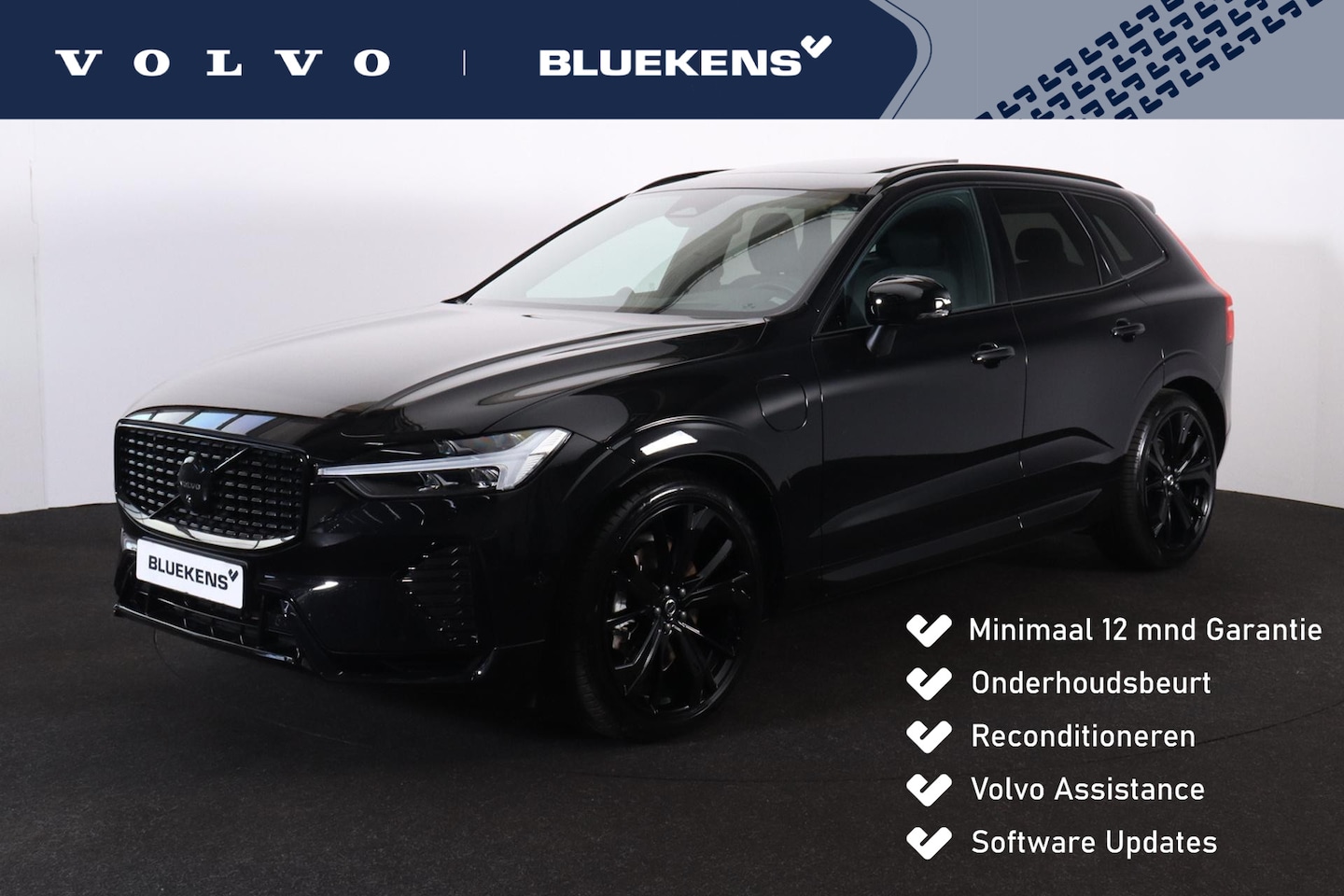 Volvo XC60 - T8 Recharge AWD Plus Black Edition - LONG RANGE - Luchtvering - Panorama/schuifdak - Intel - AutoWereld.nl