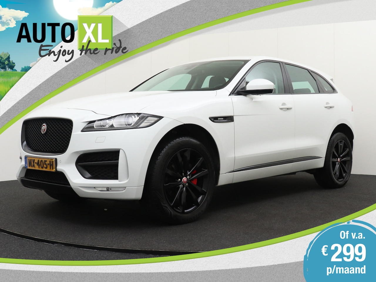 Jaguar F-Pace - 2.0 Portfolio AWD 20d Camera Trekhaak H-Leder Xenon - AutoWereld.nl
