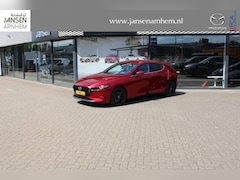 Mazda 3 - 3 2.0 e-SkyActiv-X M Hybrid 180 Luxury , I-Activesense-pack, Leder, Bose, LMV 18 Inch, 360