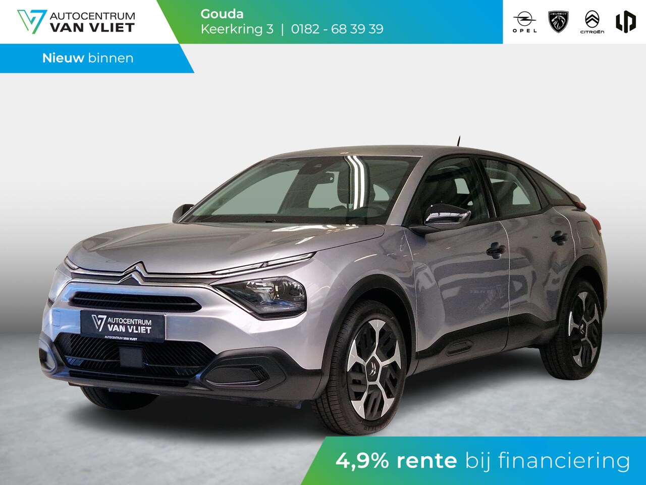 Citroën C4 - 1.2 Puretech 130 You | Achteruitrijcamera | Parkeersensoren achter | Climate Control | Cru - AutoWereld.nl