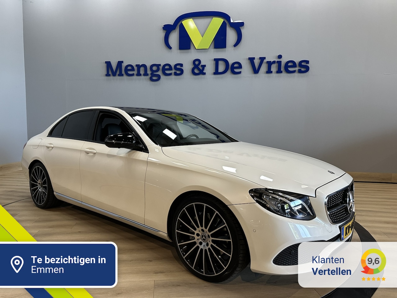 Mercedes-Benz E-klasse - 350 e Hybrid Lease Edition Airco ECC | LED | 360 Camera | Burmester | Luchtvering | Trekha - AutoWereld.nl