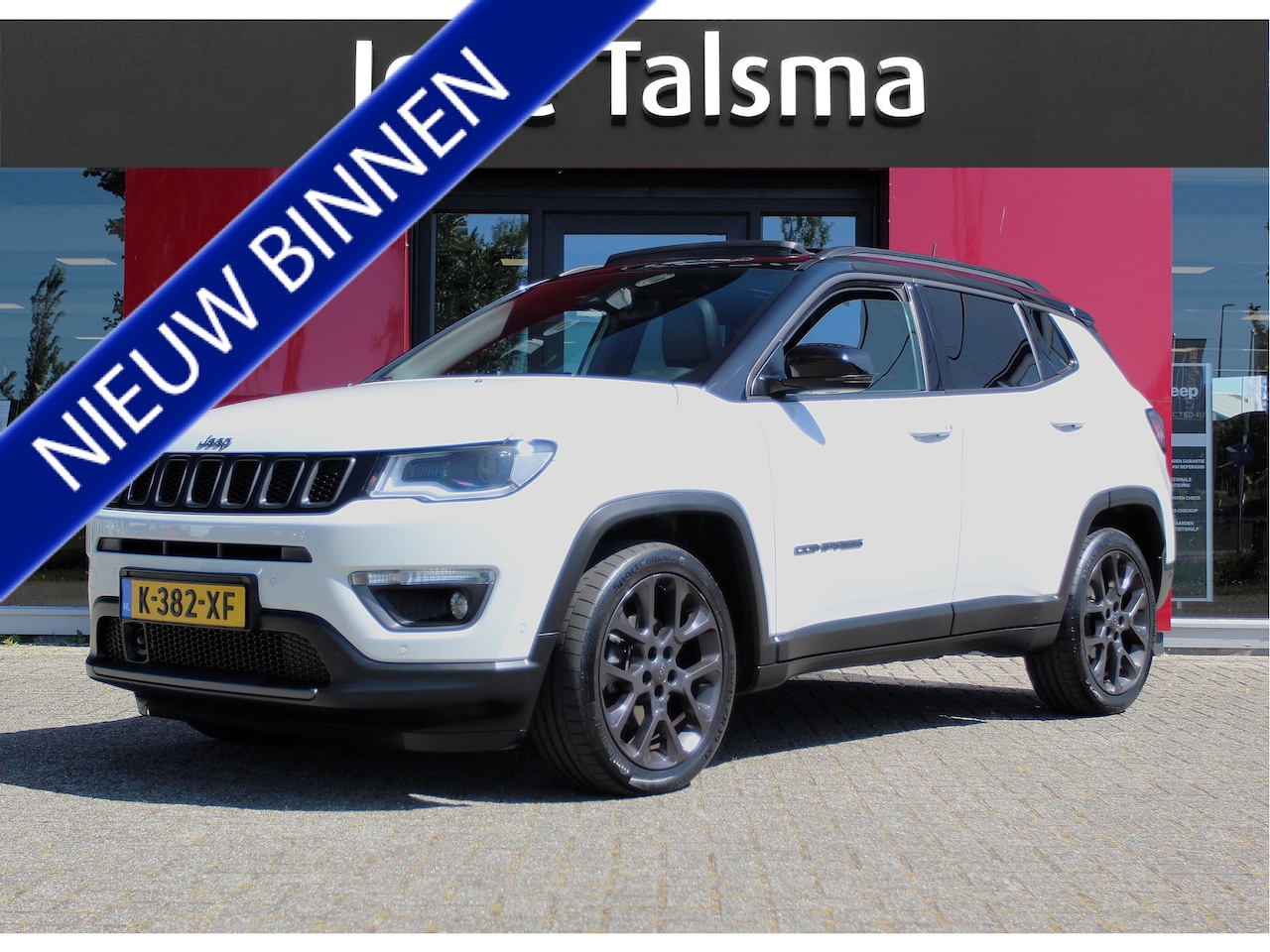 Jeep Compass - 1.3T 150 S Automaat Schuif/kantel dak | Volledig lederen bekleding en elektrische voorstoe - AutoWereld.nl