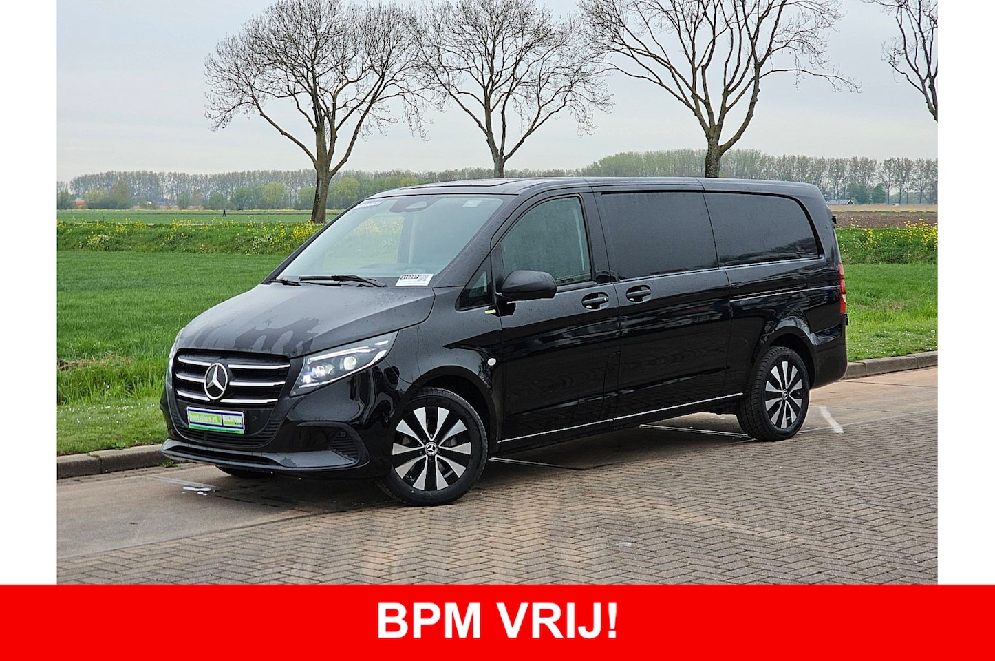 Mercedes-Benz Vito - 116 CDI L3 2x-Zijdeur LED SELECT Navi Airco Automaat Bumpers-Kleur Lm-Velgen 3-Zits/ Leer - AutoWereld.nl