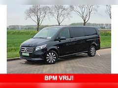 Mercedes-Benz Vito - 116 CDI L3 2x-Zijdeur LED SELECT Navi Airco Automaat Bumpers-Kleur Lm-Velgen 3-Zits/ Leer
