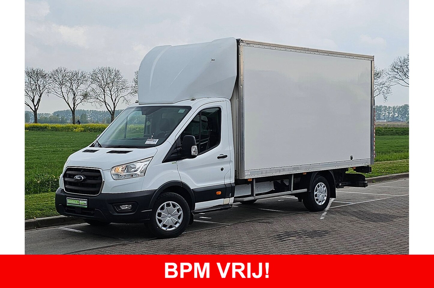 Ford Transit - 2.0 TDCI Bakwagen Laadklep Deuren Airco 130Pk Euro6 Navi! - AutoWereld.nl