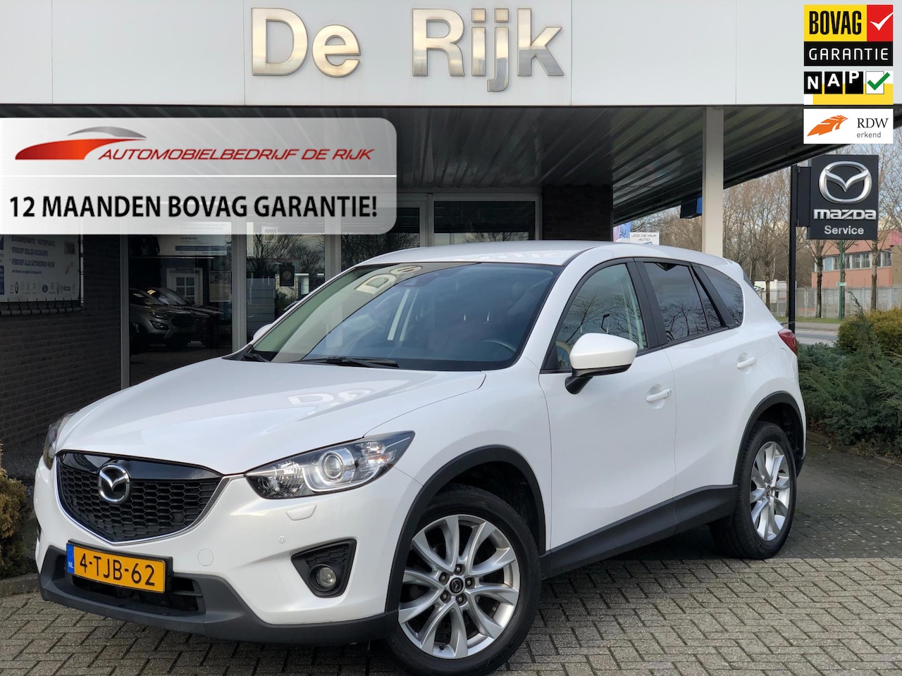 Mazda CX-5 - 2.0 GT-M 4WD | Leder, Navi, Stoelverw., Camera, Cruise, Climate, Trekhaak, 19'' LMV, | DEA - AutoWereld.nl