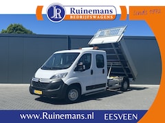 Citroën Jumper - 2.2 BlueHDi 141 PK EURO 6 / L4 MAXI /KIPPER / 7 PERS / DUBBELE CABINE / PICK UP / 2.5 TONS