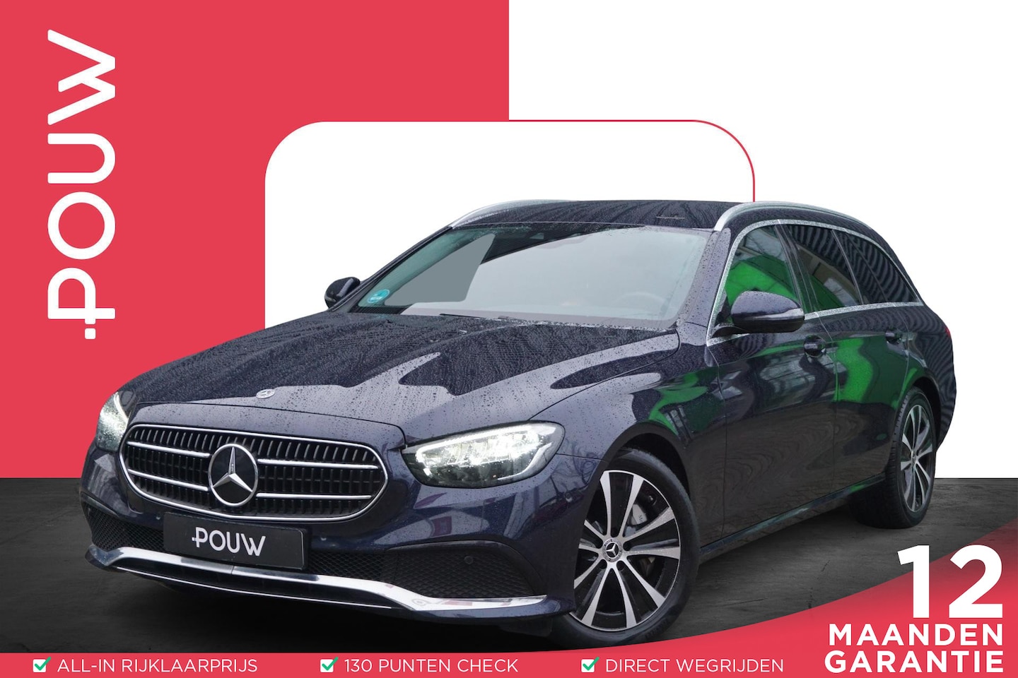 Mercedes-Benz E-klasse Estate - 300 de 306pk Luxury Line | SoH 95% | Stoelverwarming | Achteruitrijcamera | Trekhaak - AutoWereld.nl