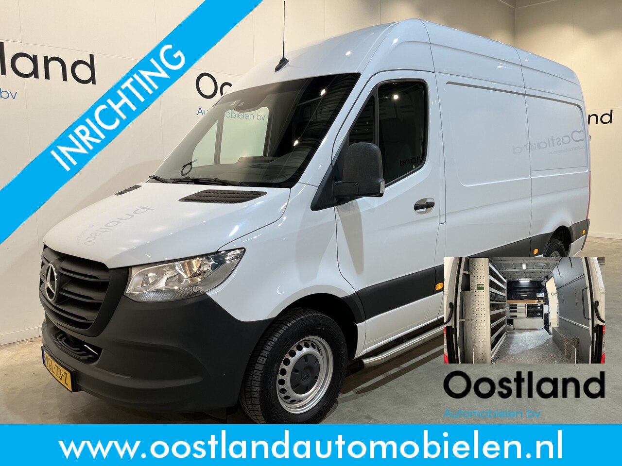 Mercedes-Benz Sprinter - 311 CDI L2H2 RWD / Euro 6 / Servicebus / Bott inrichting / 220V / Airco / Oprijplaat / Com - AutoWereld.nl