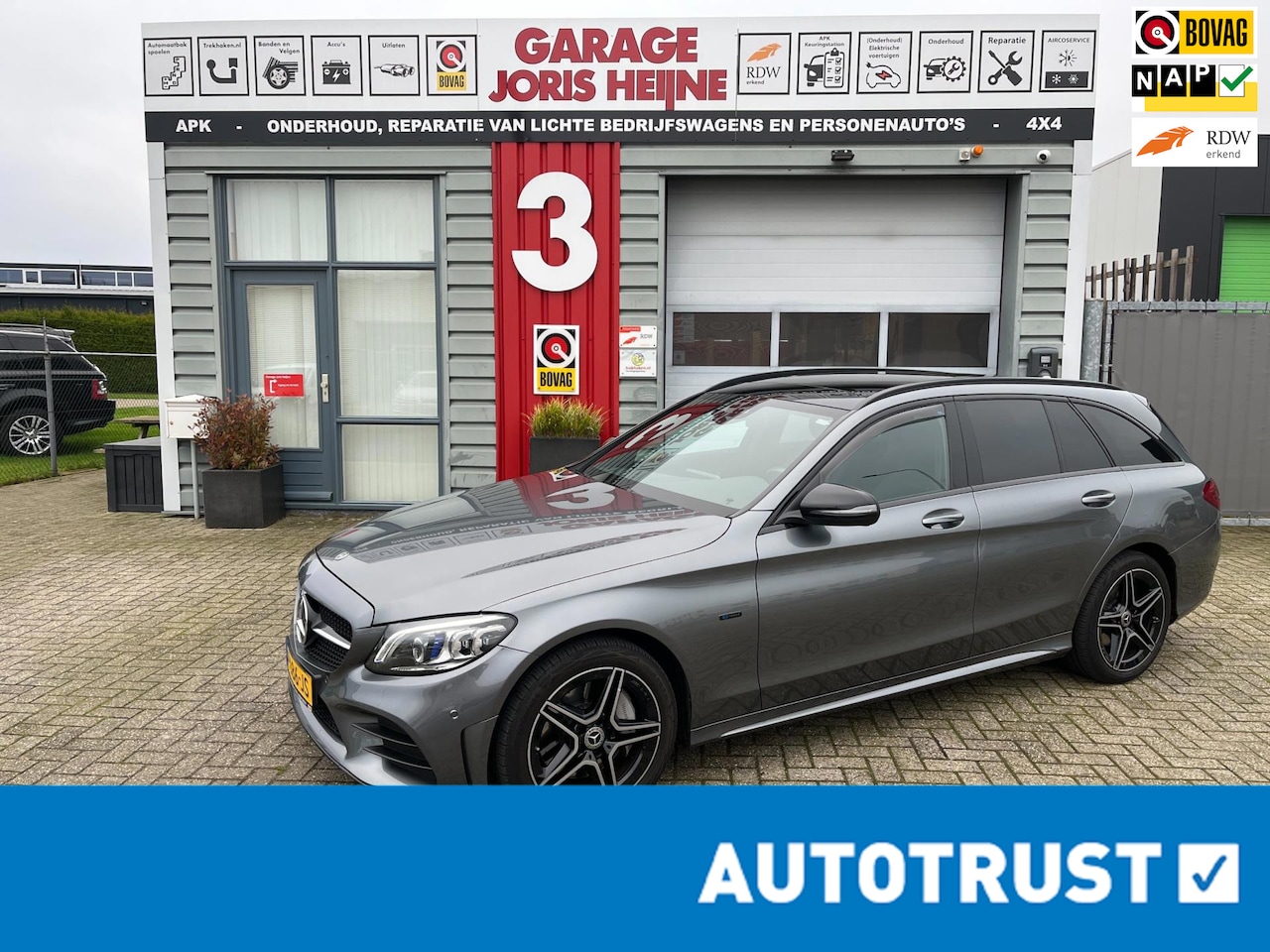 Mercedes-Benz C-klasse Estate - 65.000 km. 300 e AMG Line incl. 1 jaar Garantie - AutoWereld.nl