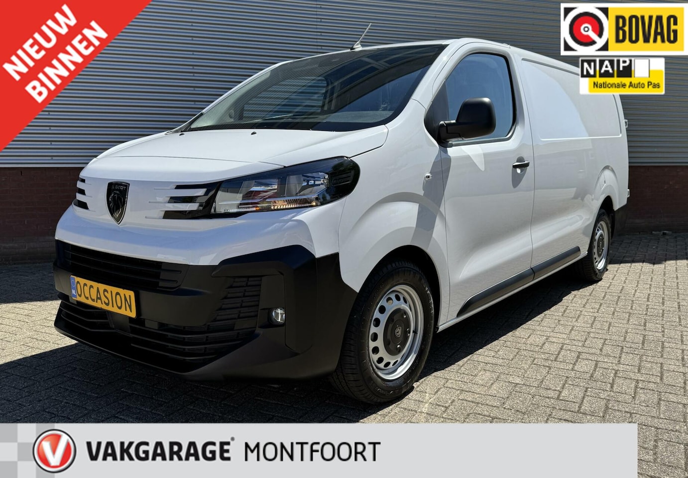Peugeot Expert - Bestel 2.0 BlueHDI 145 S&S L3|Automaat|Camera|Trekhaak|Stoelverwarming|Standkachel|Carplay - AutoWereld.nl