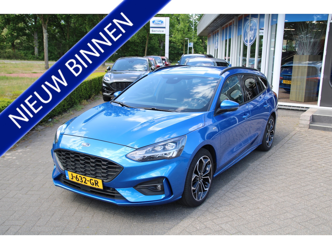 Ford Focus Wagon - 1.5 EcoBoost ST Line Business Trekgewicht 1700 KG WINTER PACK | AFNEEMBARE TREKHAAK | - AutoWereld.nl