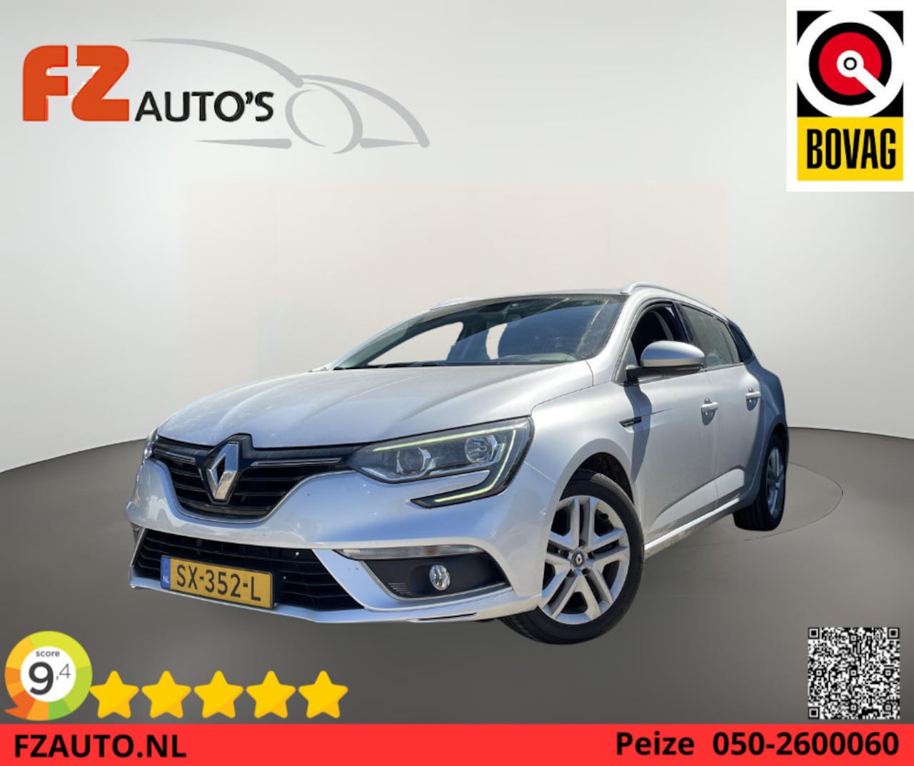Renault Mégane Estate - 1.3 TCe Zen - Navigatie - Trekhaak - Climate Control - Apple Carplay/Android Auto - AutoWereld.nl