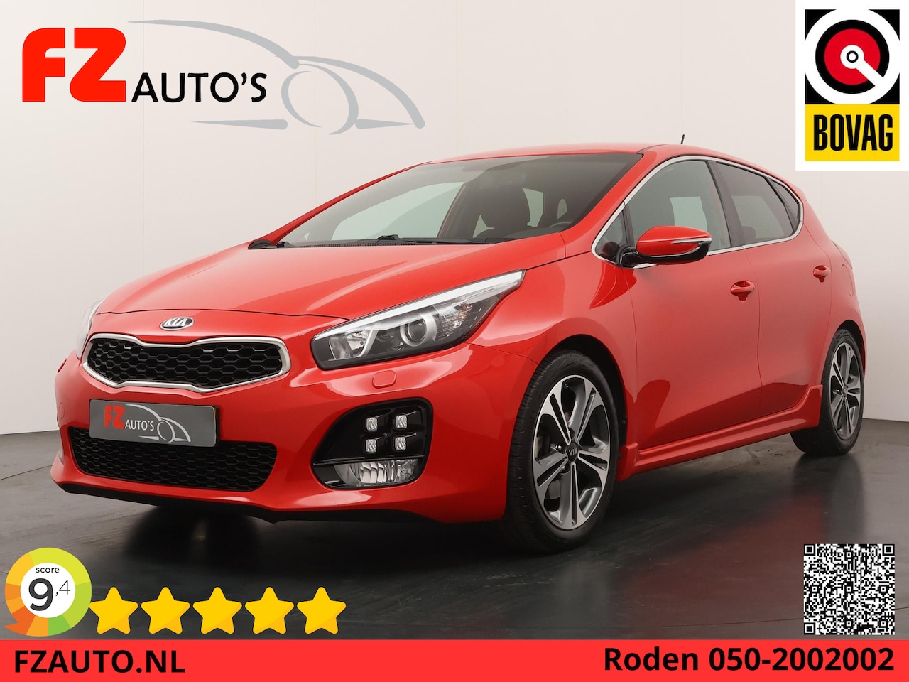 Kia Cee'd - 1.0 T-GDi GT-Line | Navigatie | Airco | Trekhaak| Parkeersensoren Achter + Camera | - AutoWereld.nl