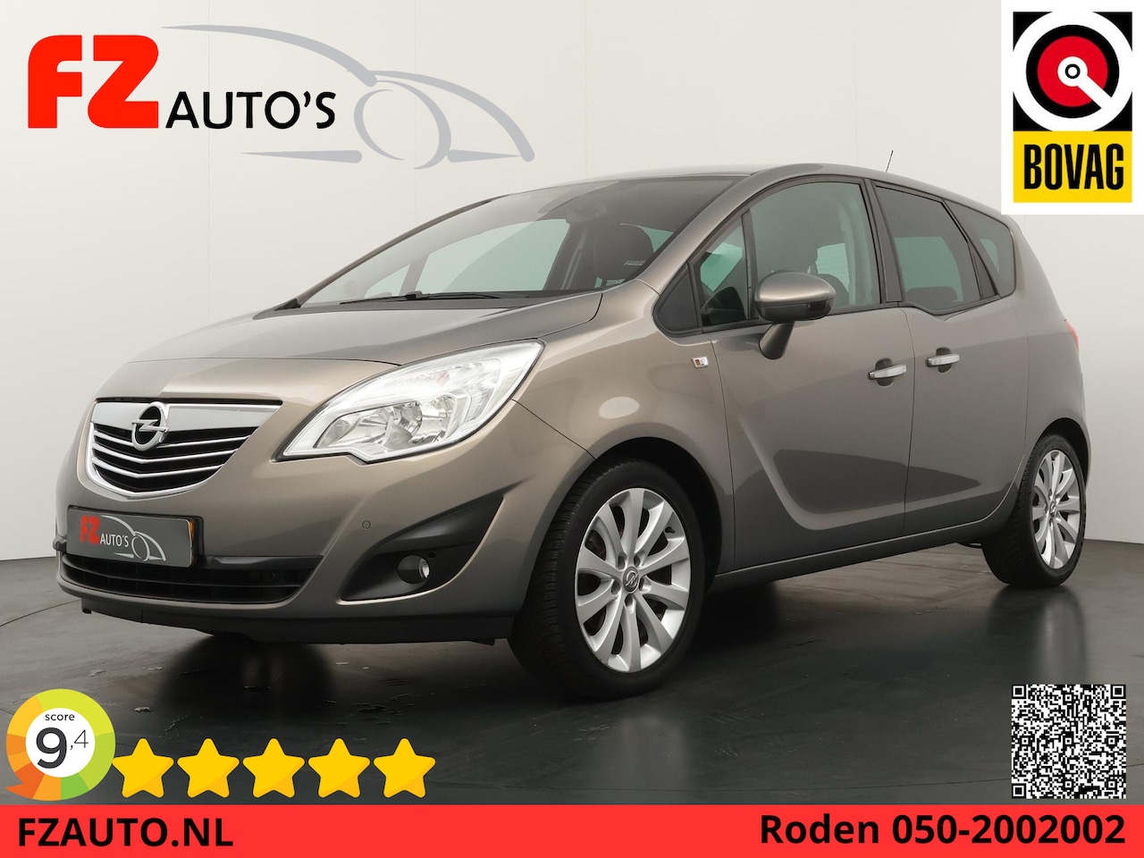 Opel Meriva - 1.4 120pk Turbo Cosmo | Trekhaak | Parkeersensoren V+A | Cruise Control | Airco | - AutoWereld.nl