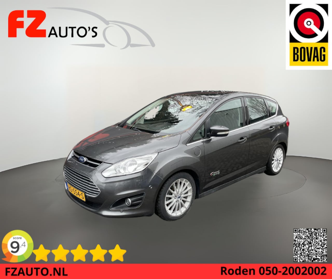 Ford C-Max - 2.0 Plug-in Hybrid Titanium Plus Leer|Lm Velgen|Cruise Controle|Hybride - AutoWereld.nl