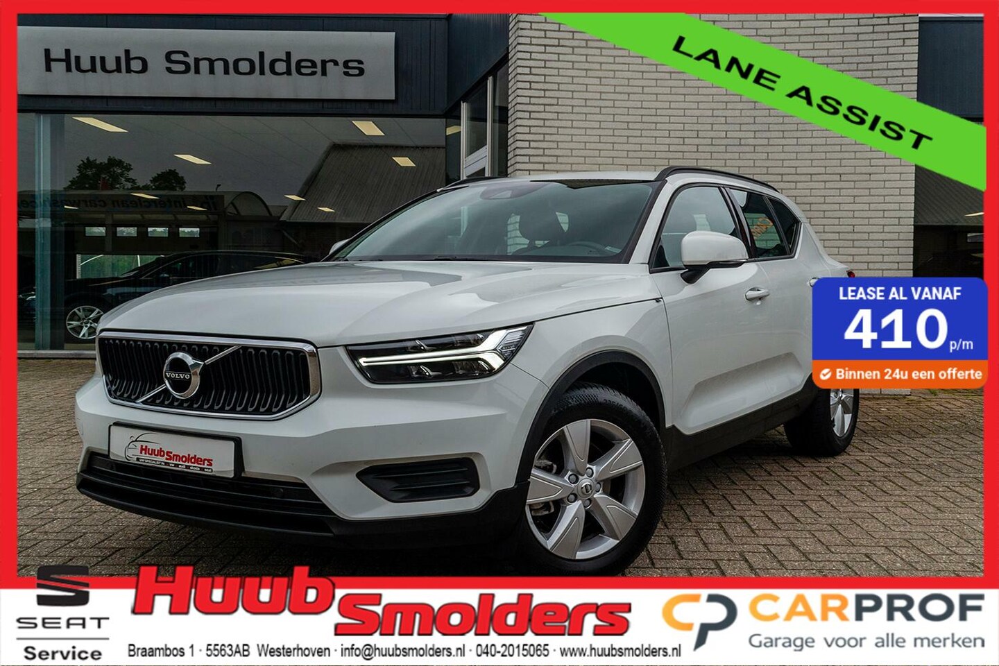 Volvo XC40 - 2.0 T4 140kW Automaat/rijstrooksensor - AutoWereld.nl