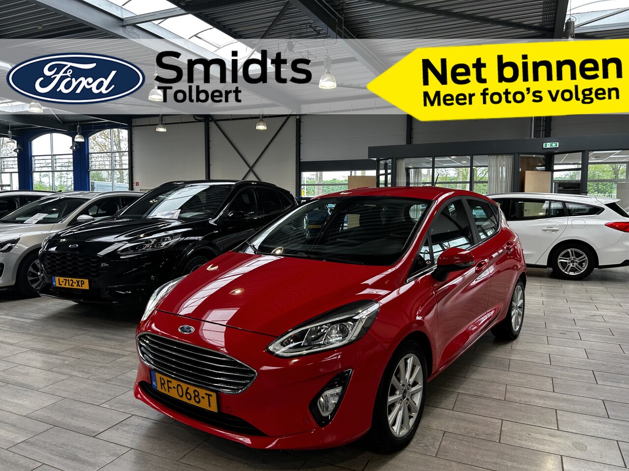 Ford Fiesta - EcoBoost 100pk Titanium | AUTOMAAT | Dealer onderhouden | All-season banden | Parkeer sens - AutoWereld.nl