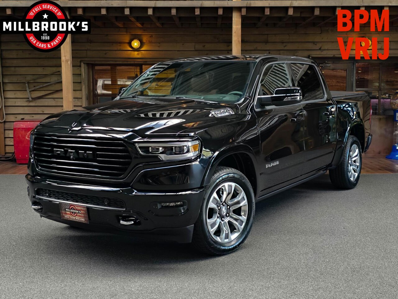 Dodge Ram 1500 - 5.7 V8 Limited Longhorn, BPM VRIJ, LPG, luchtvering, adaptieve cruise control, 360 graden - AutoWereld.nl