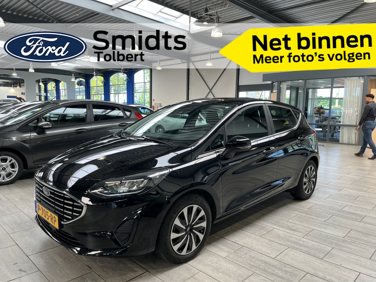 Ford Fiesta - EcoBoost Hybrid 125pk Titanium | AUTOMAAT | Adapt. Cruise | LED | Park. Sens. A | LED | Cl - AutoWereld.nl