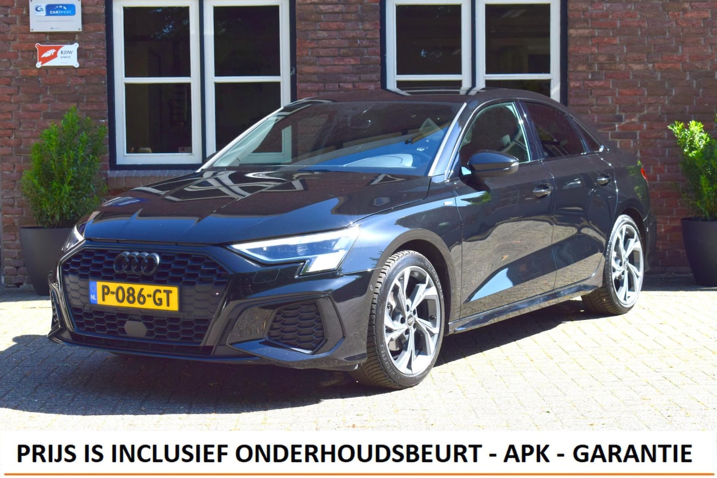 Audi A3 Limousine - 35 TFSI Aut. S-line S edition Black Edition | Stoelverw. | Virtueel cockpit - AutoWereld.nl