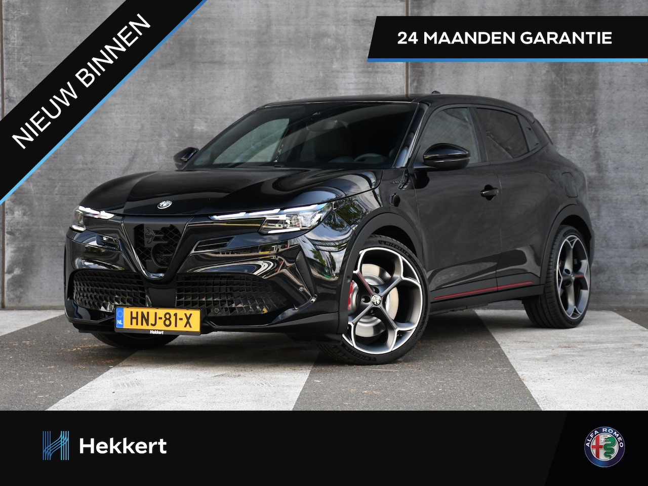 Alfa Romeo Junior - Elettrica Veloce 54 kWh 282pk Automaat 20''LM | MATRIX LED | DODE HOEK | ADAPT. CRUISE | M - AutoWereld.nl