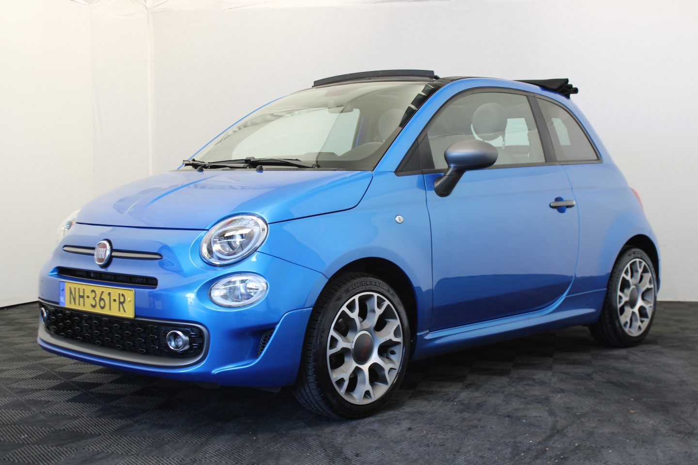 Fiat 500 C - 0.9 TwinAir Turbo Sport |Navi|Stoelverwarming| - AutoWereld.nl