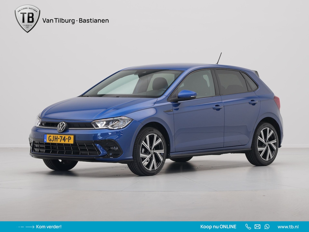 Volkswagen Polo - 1.0 TSI R-Line Carplay Sfeerverlichting Pdc Acc 128 - AutoWereld.nl