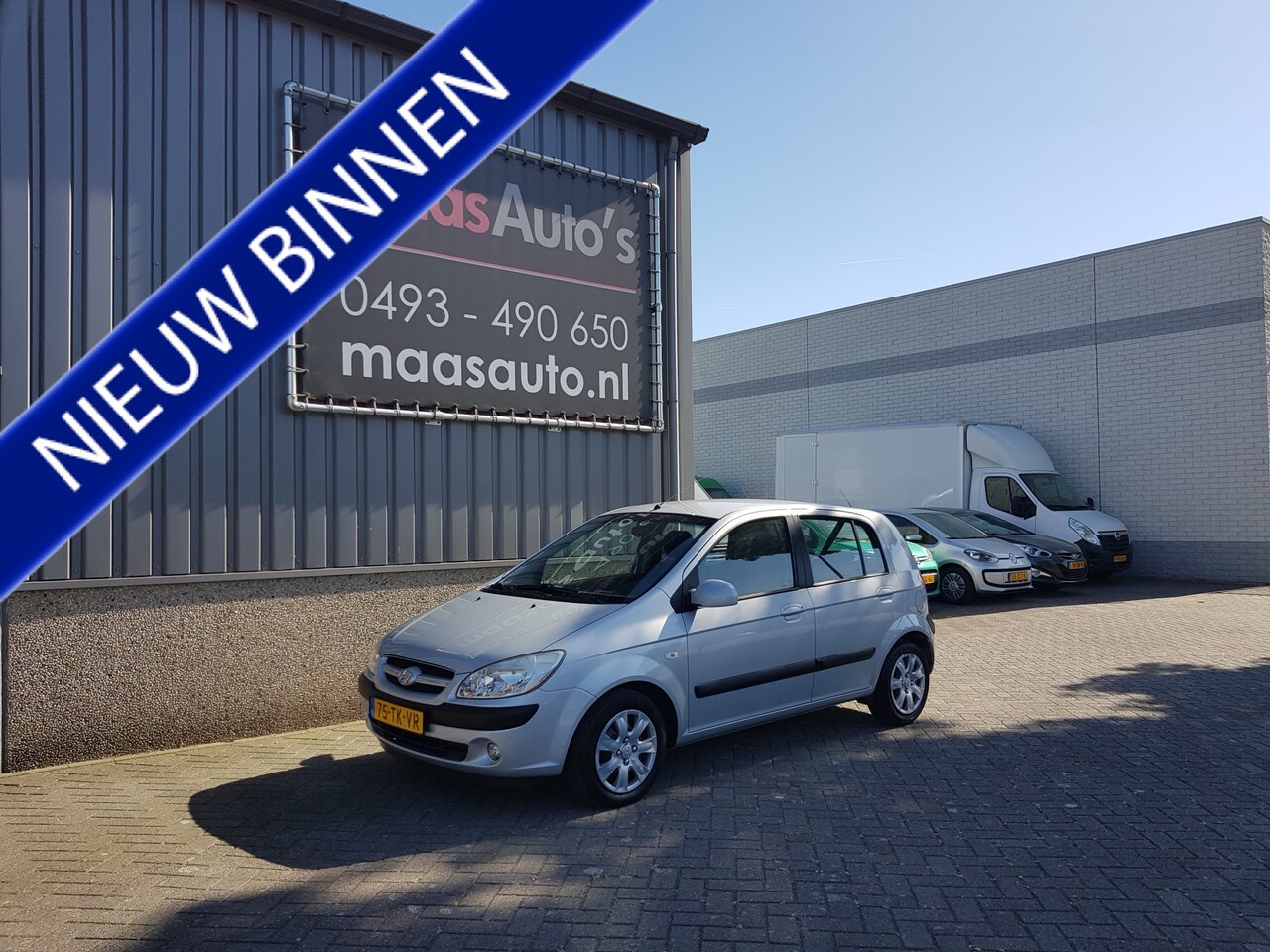 Hyundai Getz - 1.4i Dynamic 5 deurs airco parkeersensoren i.z.n.staat !!!! - AutoWereld.nl