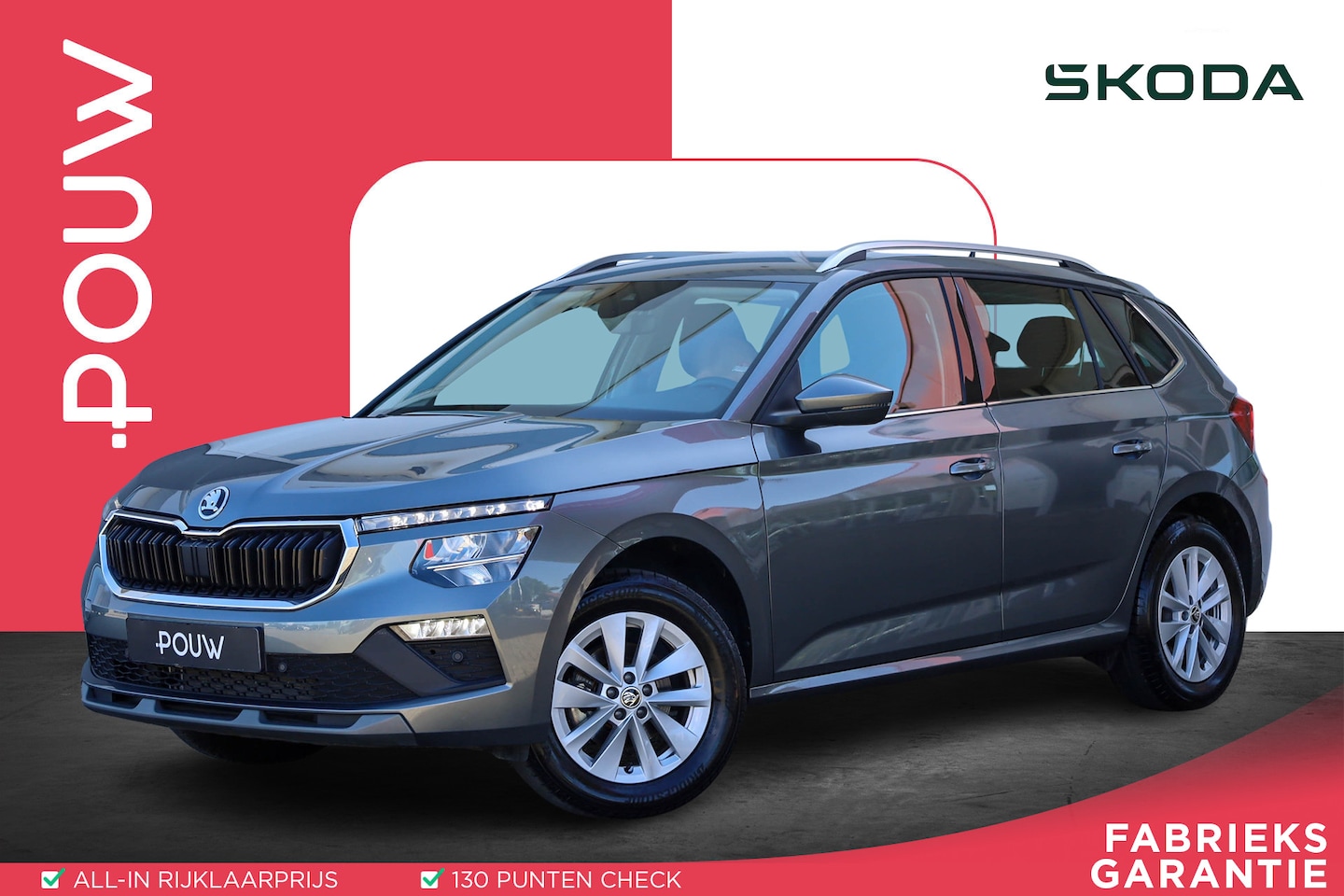 Skoda Kamiq - 1.0 TSI 115pk DSG Business Edition | Achteruitrijcamera | Parkeersensoren | Cruise Control - AutoWereld.nl