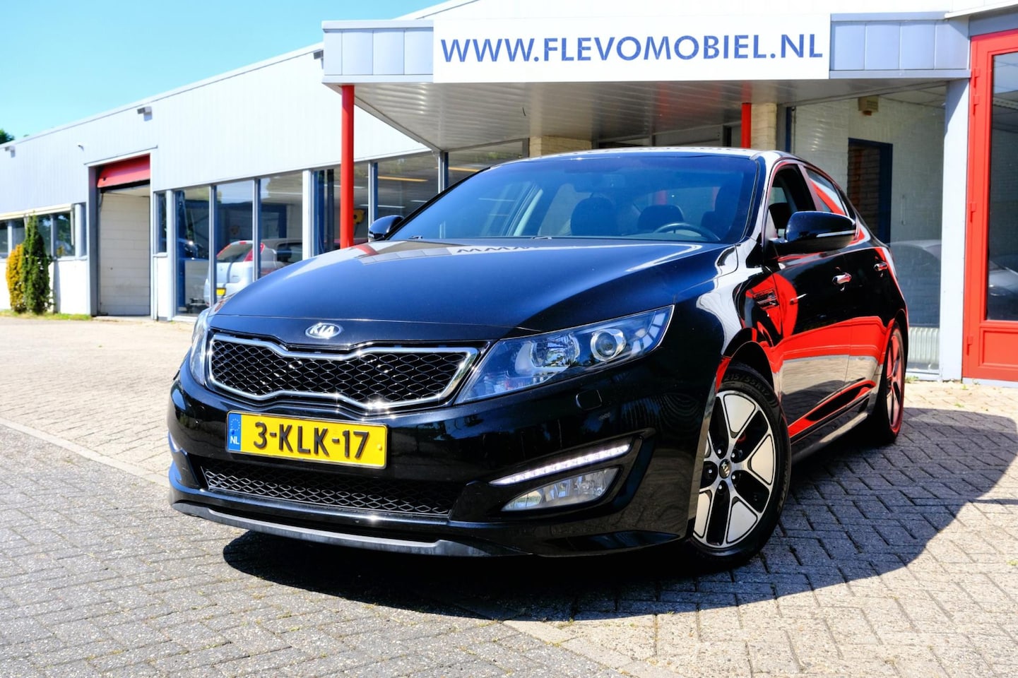 Kia Optima - 2.0 CVVT Hybrid Super Pack Aut. Leder|Cam|Navi|Clima|LMV - AutoWereld.nl