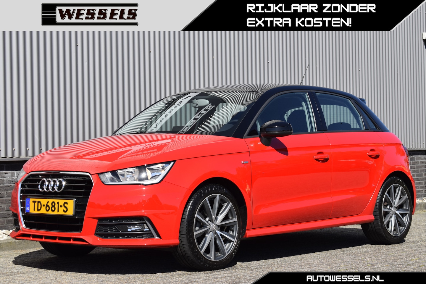 Audi A1 Sportback - 1.0 TFSI Advance S-line, Cruise, Navi, NAP - AutoWereld.nl