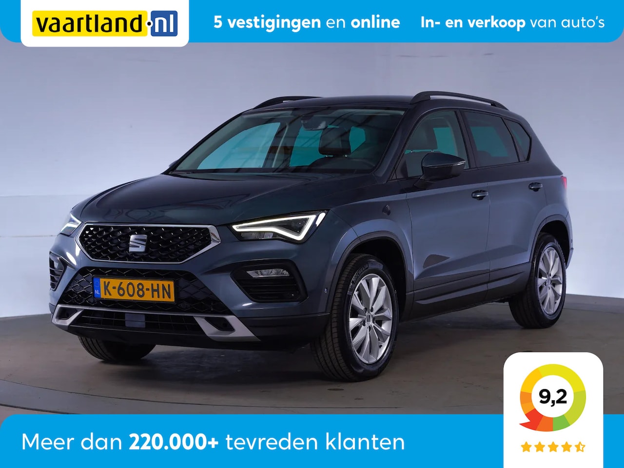 Seat Ateca - 1.5 TSI Style Business Intense FACELIFT [ LED Navi Camera Clima ] - AutoWereld.nl